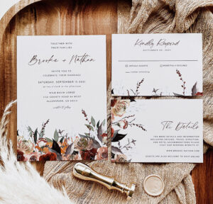 Invitaciones de Boda Boho San Luis Potosí México Modelo Boho 09