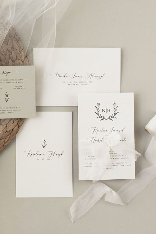 Invitaciones de Boda San Luis Potosí México Modelo Elegante 03