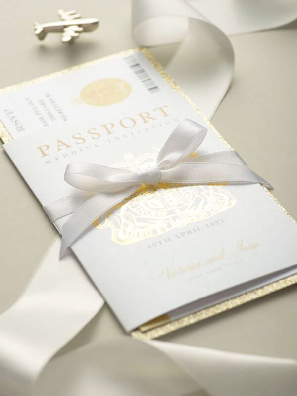 Invitaciones de Boda San Luis Potosí México Modelo Elegante 05