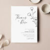 Invitaciones de Boda San Luis Potosí México Modelo Minimalista 01