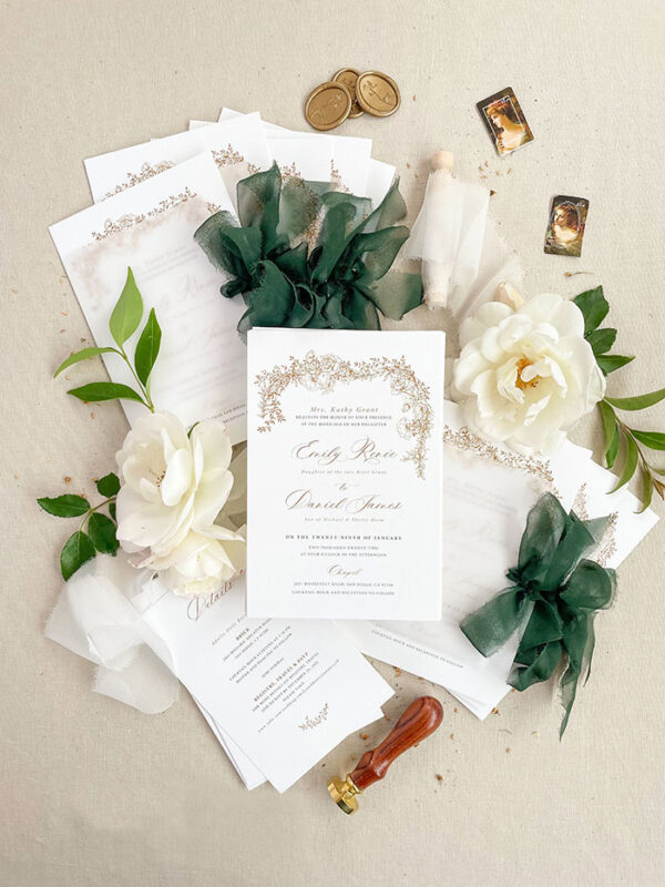 Invitaciones de Boda San Luis Potosí México Modelo Minimalista 16
