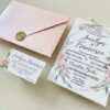 Invitaciones de Boda San Luis Potosí México Modelo Romantica 25