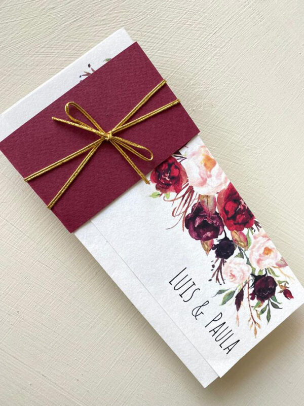 Invitaciones de Boda San Luis Potosí México Modelo Romantica 29