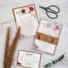Invitaciones de Boda San Luis Potosí México Modelo Rustico 03